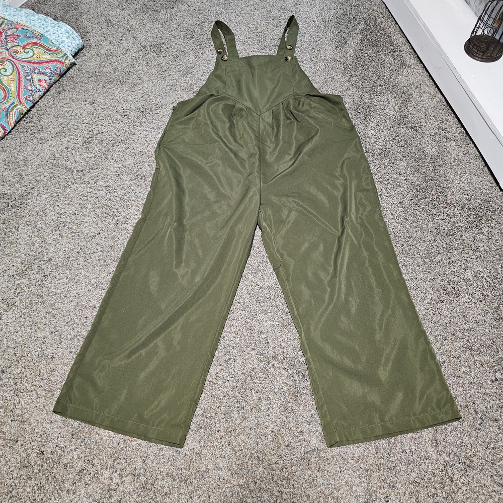 Olive Green Women's Jumpsuit